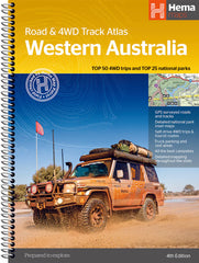 Western Australia Road and 4WD Track Atlas Hema