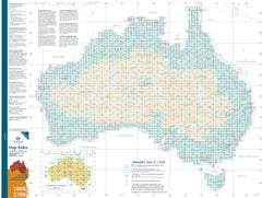 9340 Drake 1:100k Topographic Map