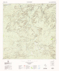 6461 Cleanskin 1:100k Topographic Map