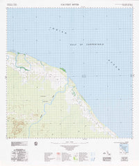 6465 Calvert River 1:100k Topographic Map