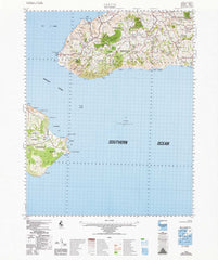 6526 Jervis 1:100k Topographic Map