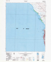 6528 Vincent 1:100k Topographic Map