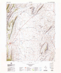 6533 Quorn 1:100k Topographic Map