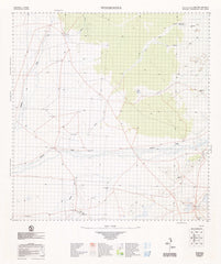 6557 Wooroona 1:100k Topographic Map