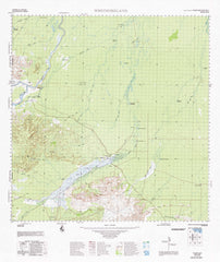 6563 Westmoreland 1:100k Topographic Map