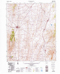 6631 Jamestown 1:100k Topographic Map