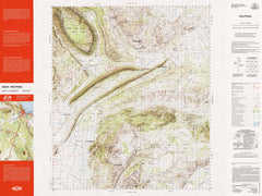 6634 Wilpena 1:100k Topographic Map