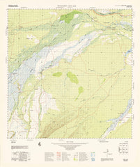 6661 Mount Oscar 1:100k Topographic Map