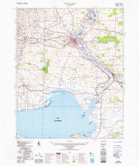 6727 Mobilong 1:100k Topographic Map