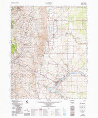 6728 Mannum 1:100k Topographic Map