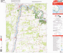 6829 Morgan 1:100k Topographic Map