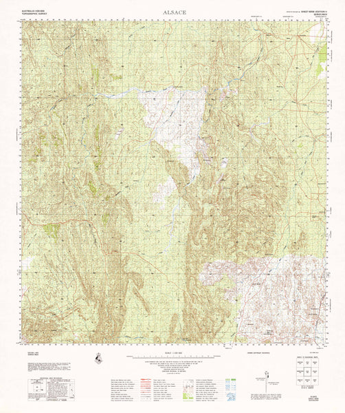 Buy 6858 Alsace 1:100k Topographic Map