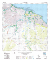 6862 Burketown 1:100k Topographic Map