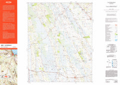 6924 Lucindale 1:100k Topographic Map