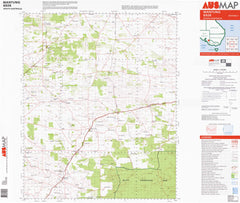 6928 Mantung 1:100k Topographic Map