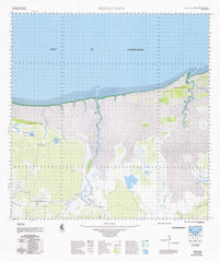 6962 Middle Point 1:100k Topographic Map