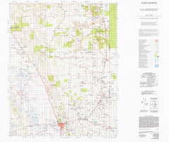 7024 Naracoorte 1:100k Topographic Map