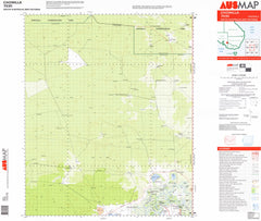 7030 Chowilla 1:100k Topographic Map