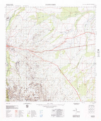 7056 Cloncurry 1:100k Topographic Map