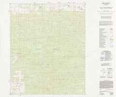 7128 Bellbird 1:100k Topographic Map