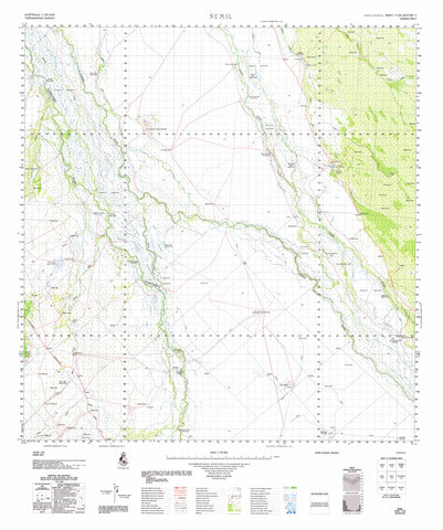 Buy 7158 Numil 1:100k Topographic Map