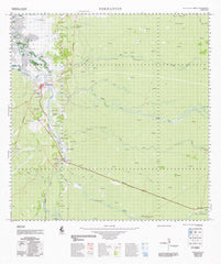 7162 Normanton 1:100k Topographic Map