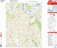 7223 Balmoral 1:100k Topographic Map