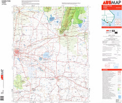 7322 Hamilton 1:100k Topographic Map