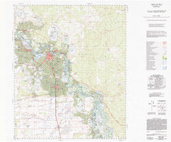 7329 Mildura 1:100k Topographic Map