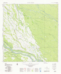 7363 Echo Creek 1:100k Topographic Map