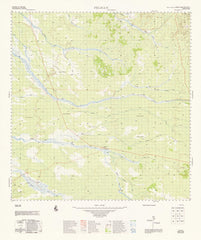 7459 Pelham 1:100k Topographic Map