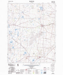 7522 Skipton 1:100k Topographic Map