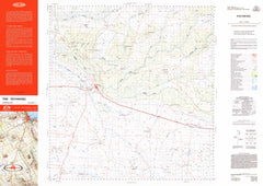 7556 Richmond 1:100k Topographic Map