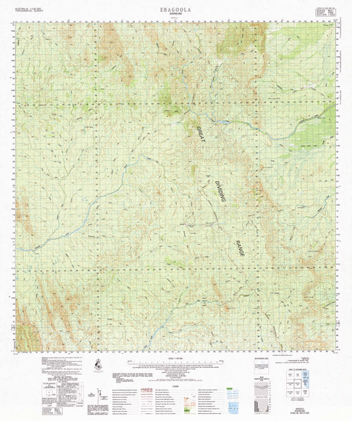 7569 Ebagoola 1:100k Topographic Map