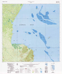 7573 Temple Bay 1:100k Topographic Map