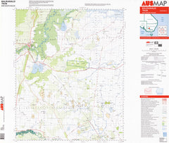 7628 Balranald 1:100k Topographic Map