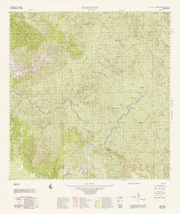 7659 Gilberton 1:100k Topographic Map