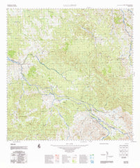 7662 Galloway 1:100k Topographic Map