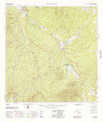 7760 Einasleigh 1:100k Topographic Map