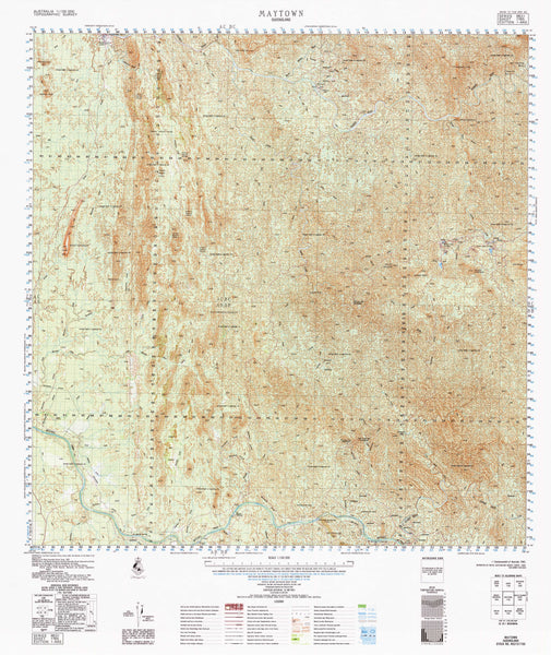 7765 Maytown 1:100k Topographic Map