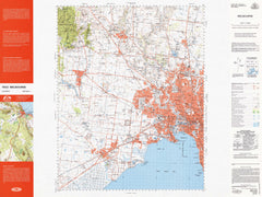 7822 Melbourne 1:100k Topographic Map