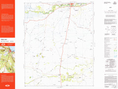 7828 Hay 1:100k Topographic Map