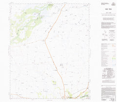 7829 One Tree 1:100k Topographic Map