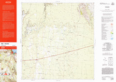 7856 Prairie 1:100k Topographic Map