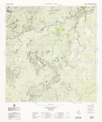 7858 Wando Vale 1:100k Topographic Map