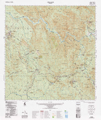 7863 Chillagoe 1:100k Topographic Map