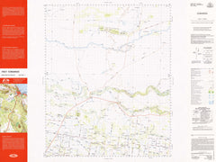 7927 Conargo 1:100k Topographic Map