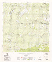 7959 Clarke River 1:100k Topographic Map