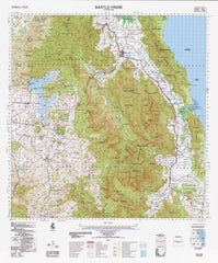 8063 Bartle Frere 1:100k Topographic Map