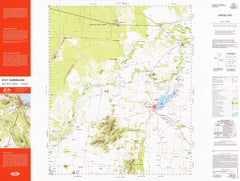 8131 Cargelligo 1:100k Topographic Map